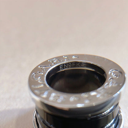 [Mystic Crown]ZERO 1 BLACK CERAMIC SILVER NECKLACE
