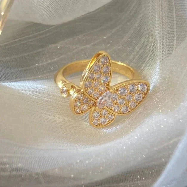 [Mystic Crown]BUTTERFLY DIAMOND RING
