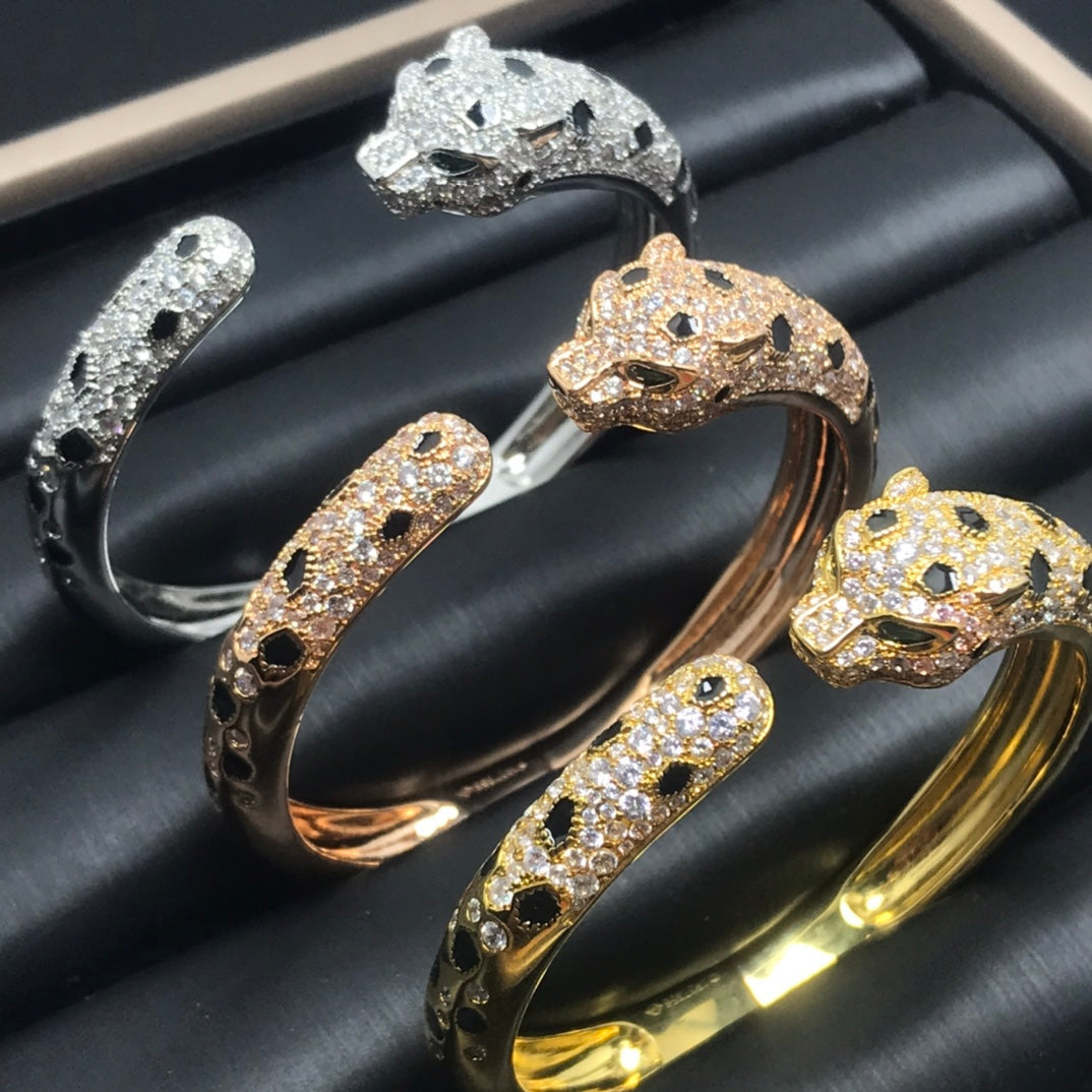 [Mystic Crown]PANTHERE BIG BRACELET DIAMONDS