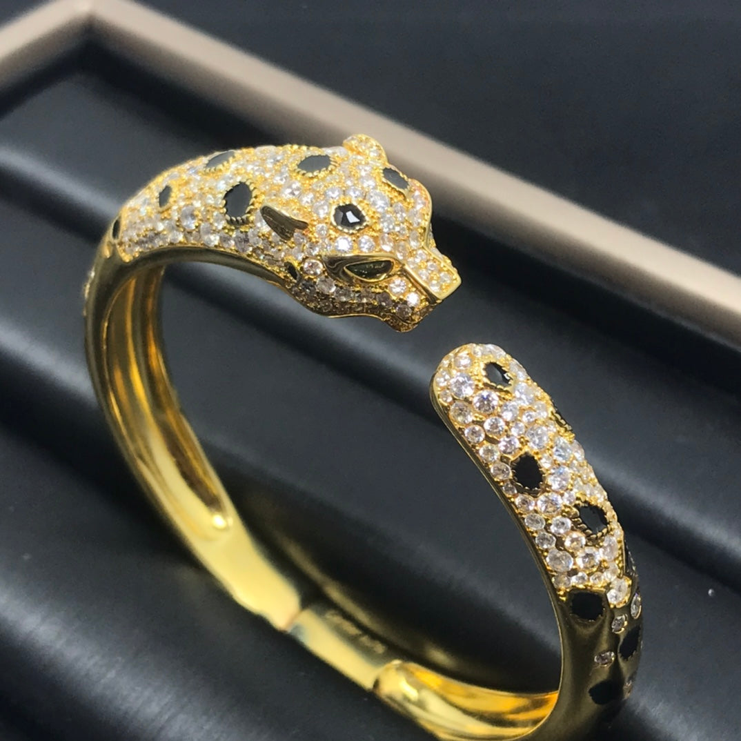 [Mystic Crown]PANTHERE BIG BRACELET DIAMONDS