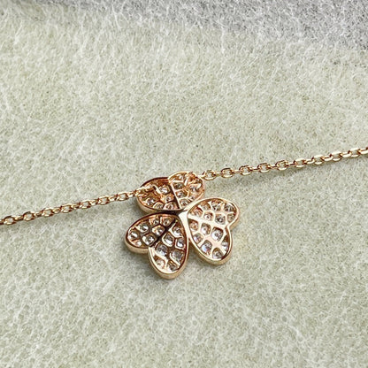 [Mystic Crown]FLOWER DIAMOND NECKLACE
