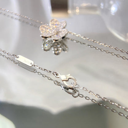 [Mystic Crown]FLOWER DIAMOND NECKLACE