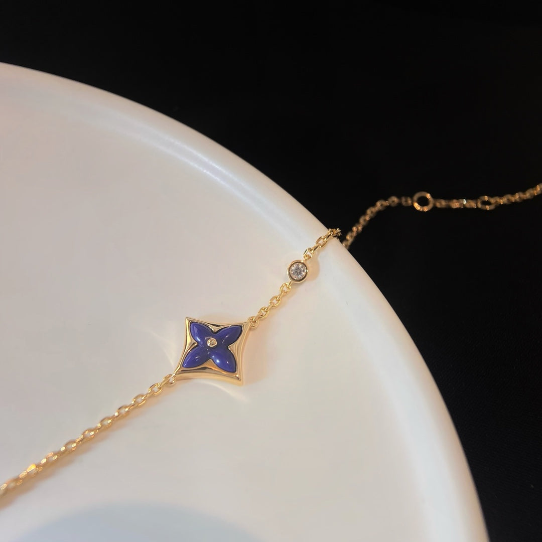 [Mystic Crown]COLOR STAR PINK GOLD DIAMOND BRACELET