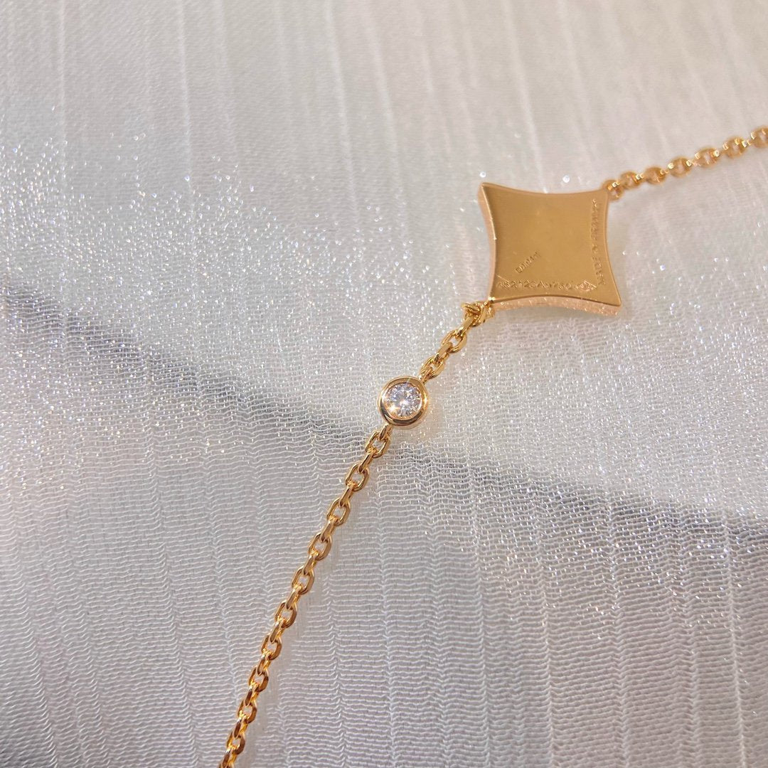 [Mystic Crown]COLOR STAR PINK GOLD DIAMOND BRACELET