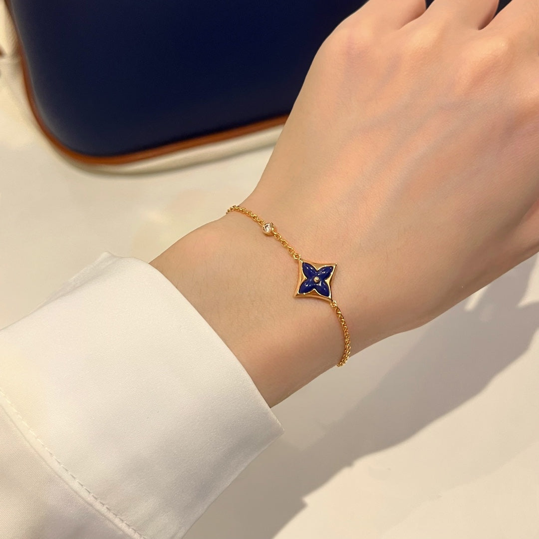 [Mystic Crown]COLOR STAR PINK GOLD DIAMOND BRACELET