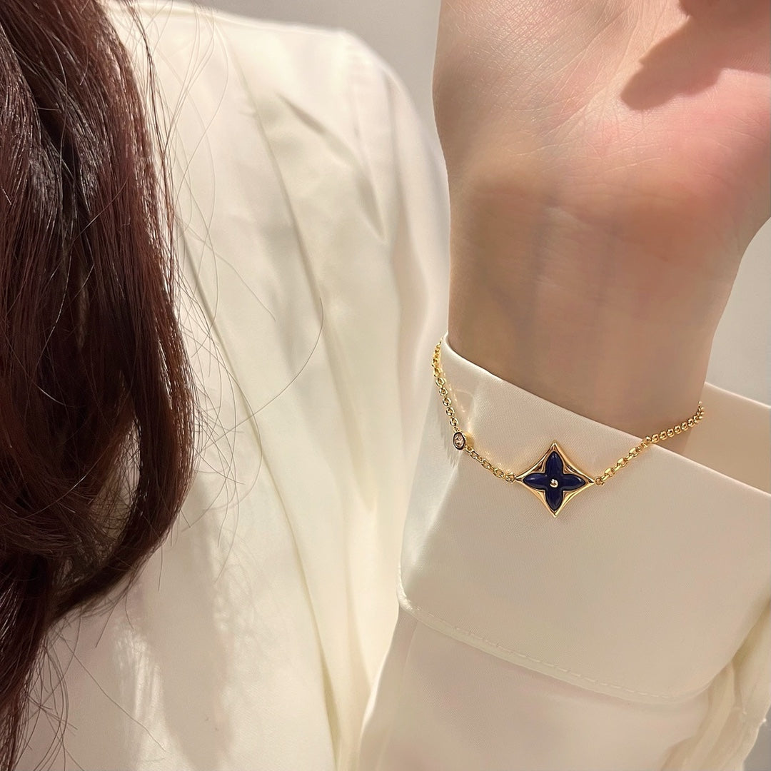 [Mystic Crown]COLOR STAR PINK GOLD DIAMOND BRACELET