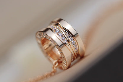 [Mystic Crown]ZERO 1 PINK GOLD DIAMOND NECKLACE