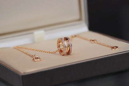 [Mystic Crown]ZERO 1 PINK GOLD NECKLACE
