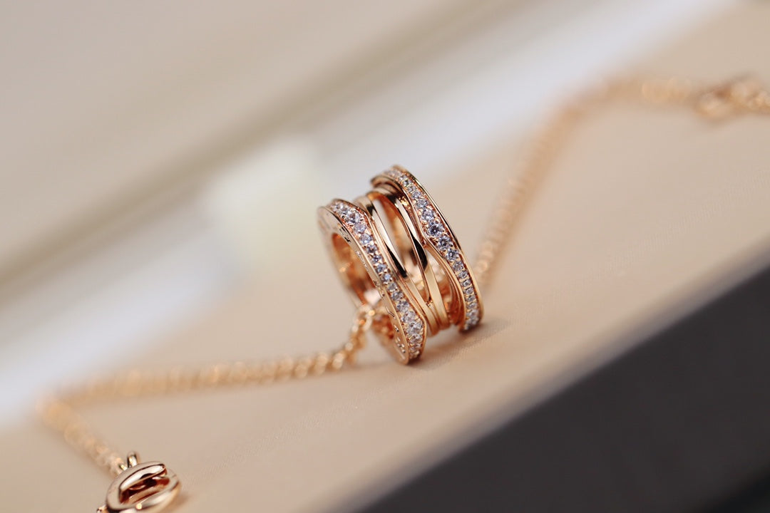 [Mystic Crown]ZERO 1 PINK GOLD NECKLACE