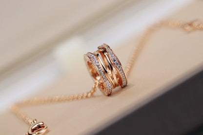 [Mystic Crown]ZERO 1 PINK GOLD NECKLACE