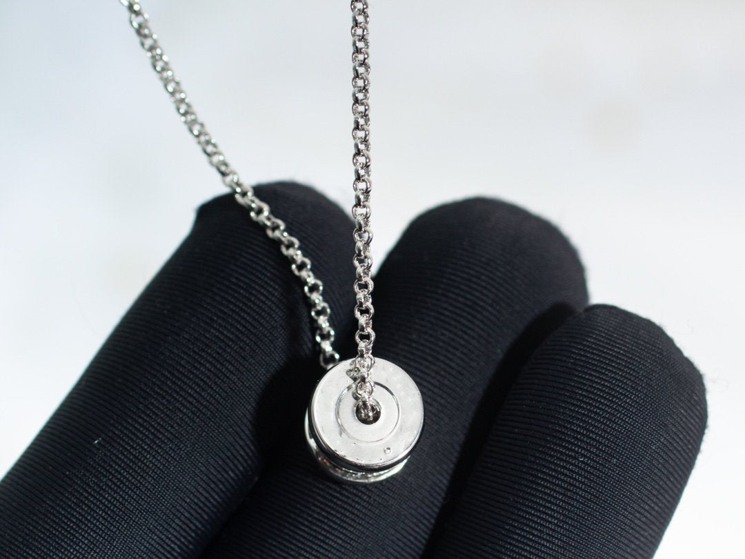 [Mystic Crown]ZERO 1 SILVER DIAMOND NECKLACE