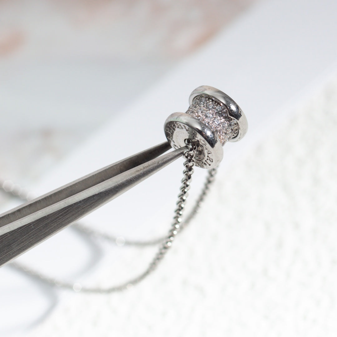 [Mystic Crown]ZERO 1 SILVER DIAMOND NECKLACE