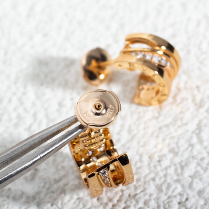 [Mystic Crown]ZERO 1 PINK GOLD DIAMONDS EARRINGS