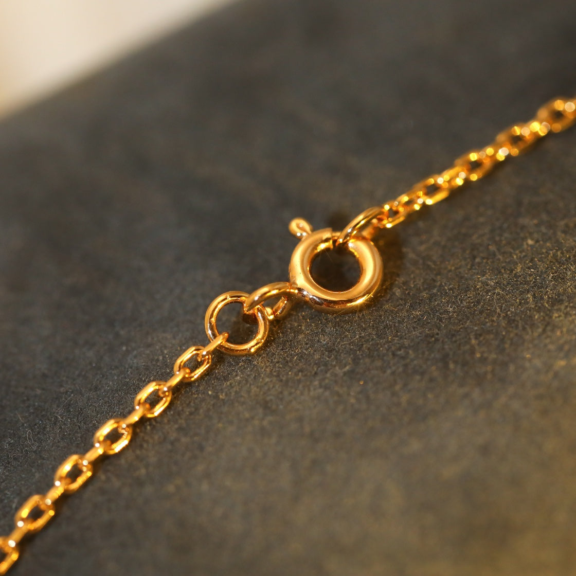[Mystic Crown]SUN PEDANT PINK GOLD 1 DIAMOND NECKLACE