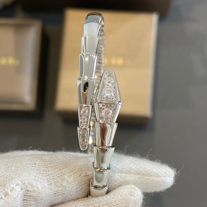 [Mystic Crown]SERPENTI BRACELET DIAMONDS SILVER