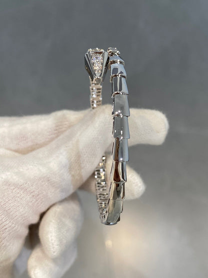 [Mystic Crown]SERPENTI BRACELET DIAMONDS SILVER