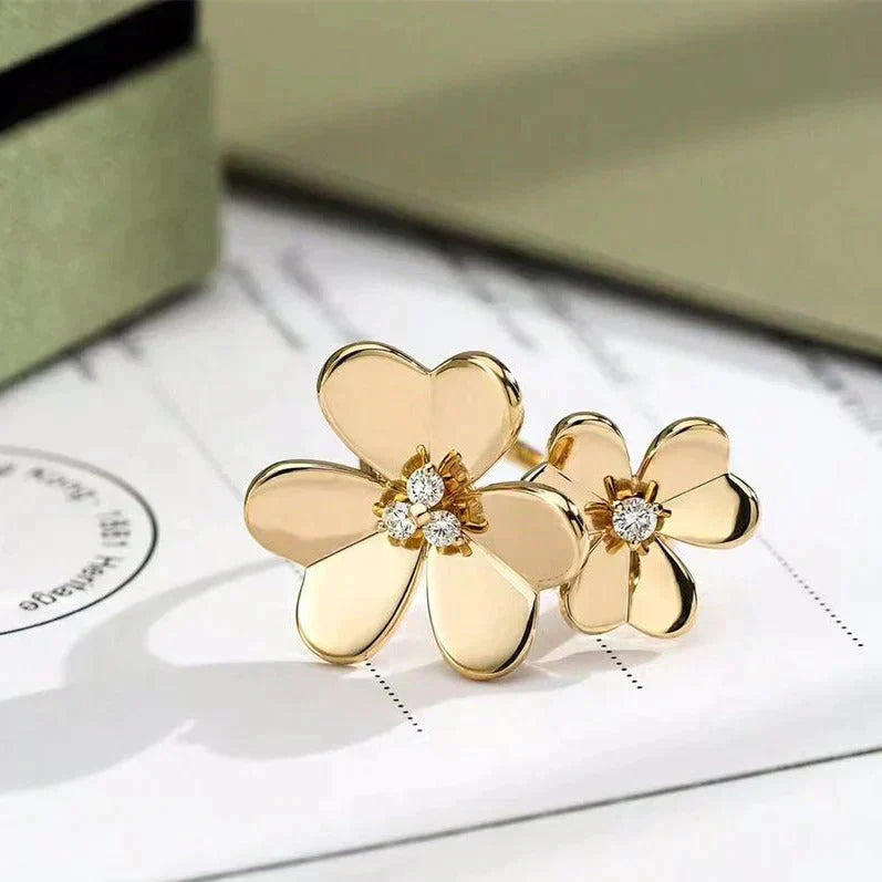 [Mystic Crown]CLOVER COMOS GOLD DIAMOND RING