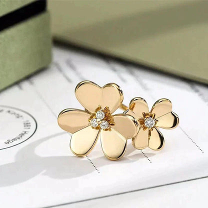 [Mystic Crown]CLOVER COMOS GOLD DIAMOND RING