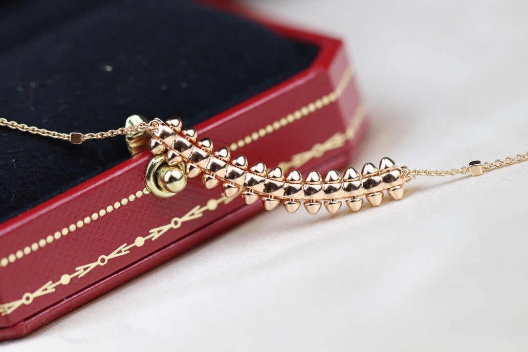 [Mystic Crown]CLASH PINK GOLD NECKLACE