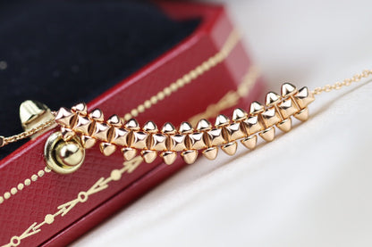 [Mystic Crown]CLASH PINK GOLD NECKLACE
