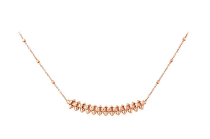 [Mystic Crown]CLASH PINK GOLD NECKLACE
