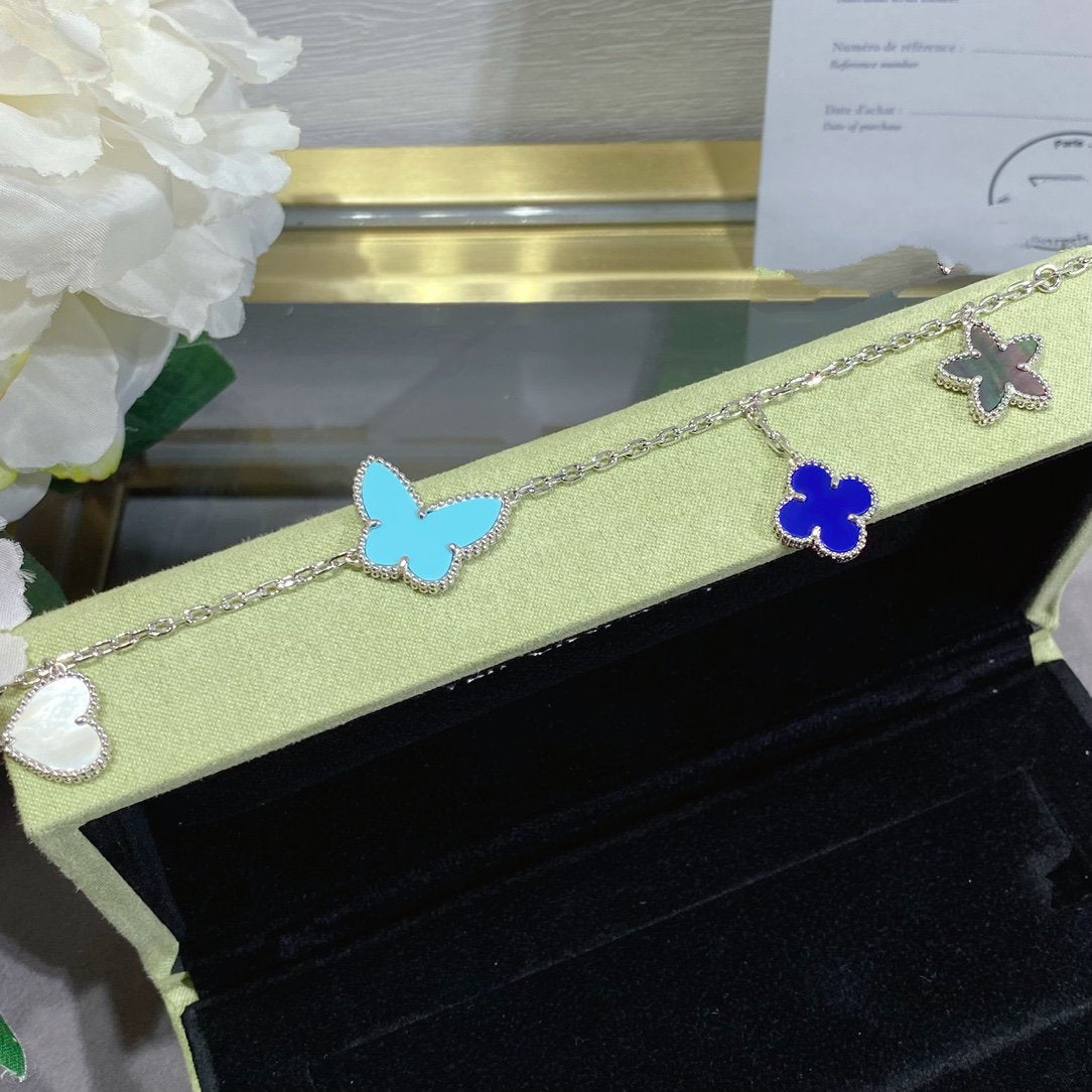 [Mystic Crown]LUCKY SPRING SILVER BRACELET 4 MOTIF