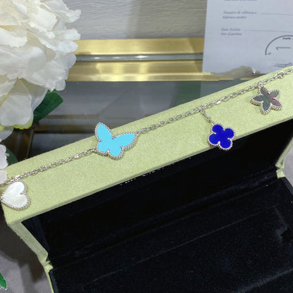 [Mystic Crown]LUCKY SPRING SILVER BRACELET 4 MOTIF