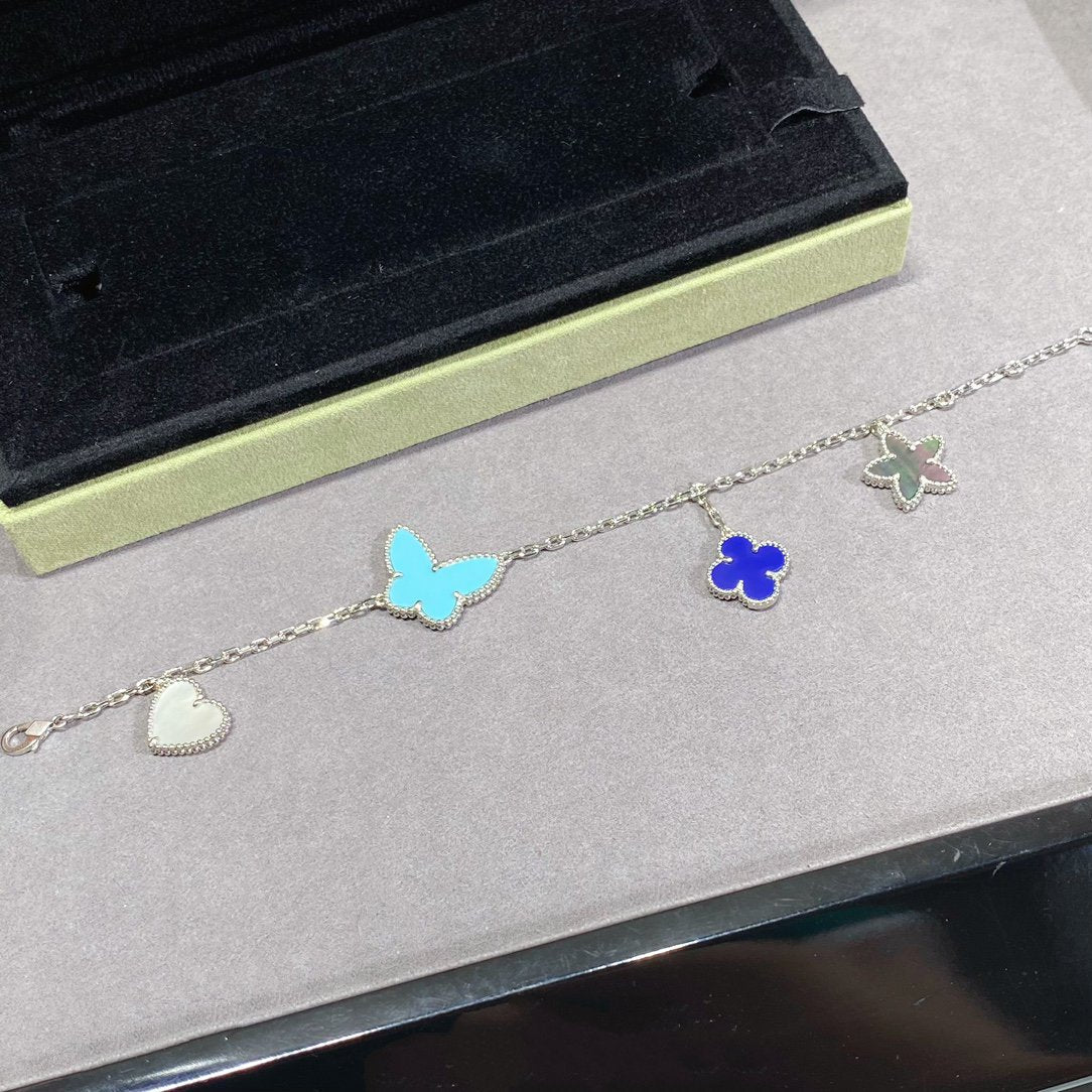 [Mystic Crown]LUCKY SPRING SILVER BRACELET 4 MOTIF