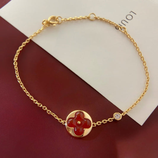 [Mystic Crown]SUN PEDANT CARNELIAN BRACELET