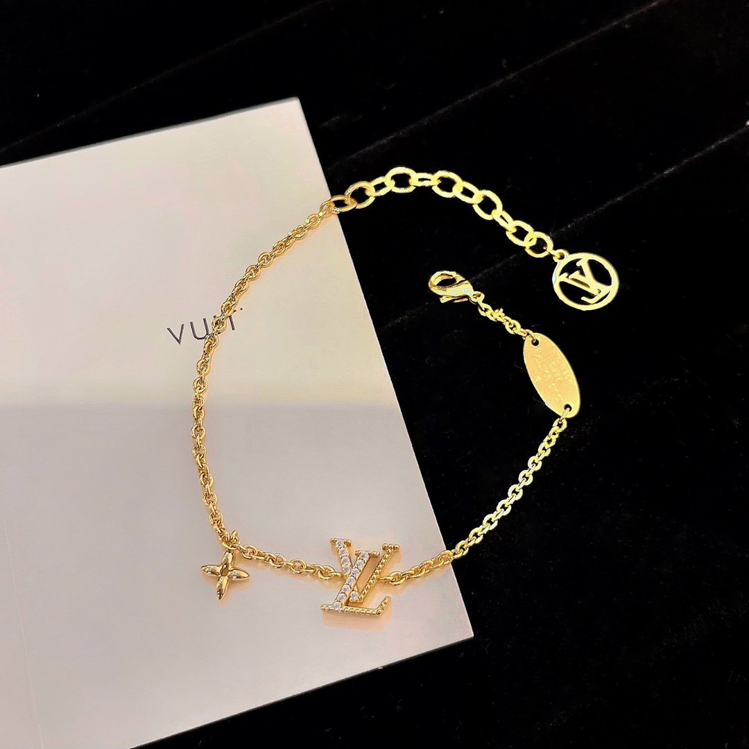 [Mystic Crown]LOGO STAR MOTIF GOLD BRACELET