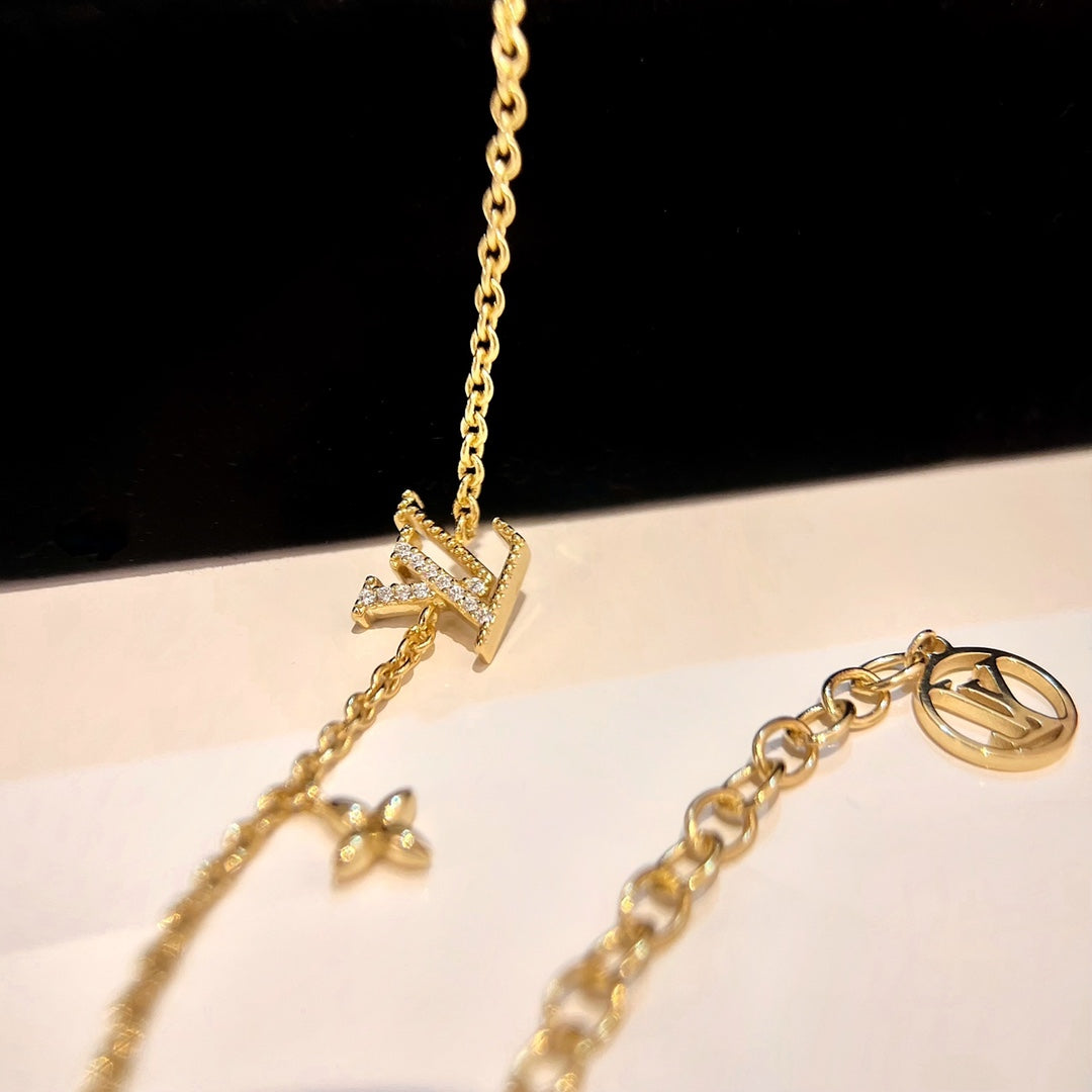 [Mystic Crown]LOGO STAR MOTIF GOLD BRACELET