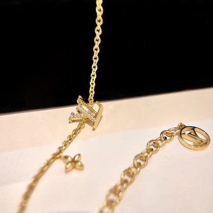 [Mystic Crown]LOGO STAR MOTIF GOLD BRACELET