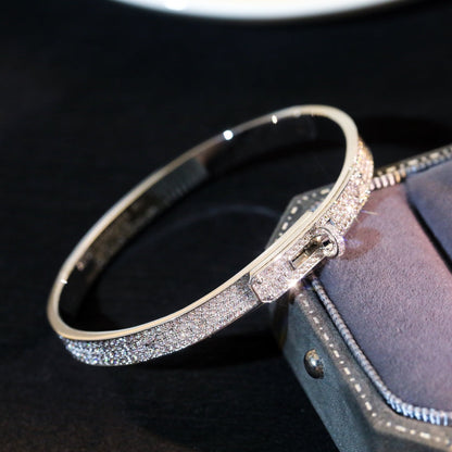 [Mystic Crown]KELLY BRACELET DIAMOND PAVED