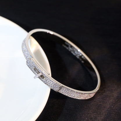 [Mystic Crown]KELLY BRACELET DIAMOND PAVED