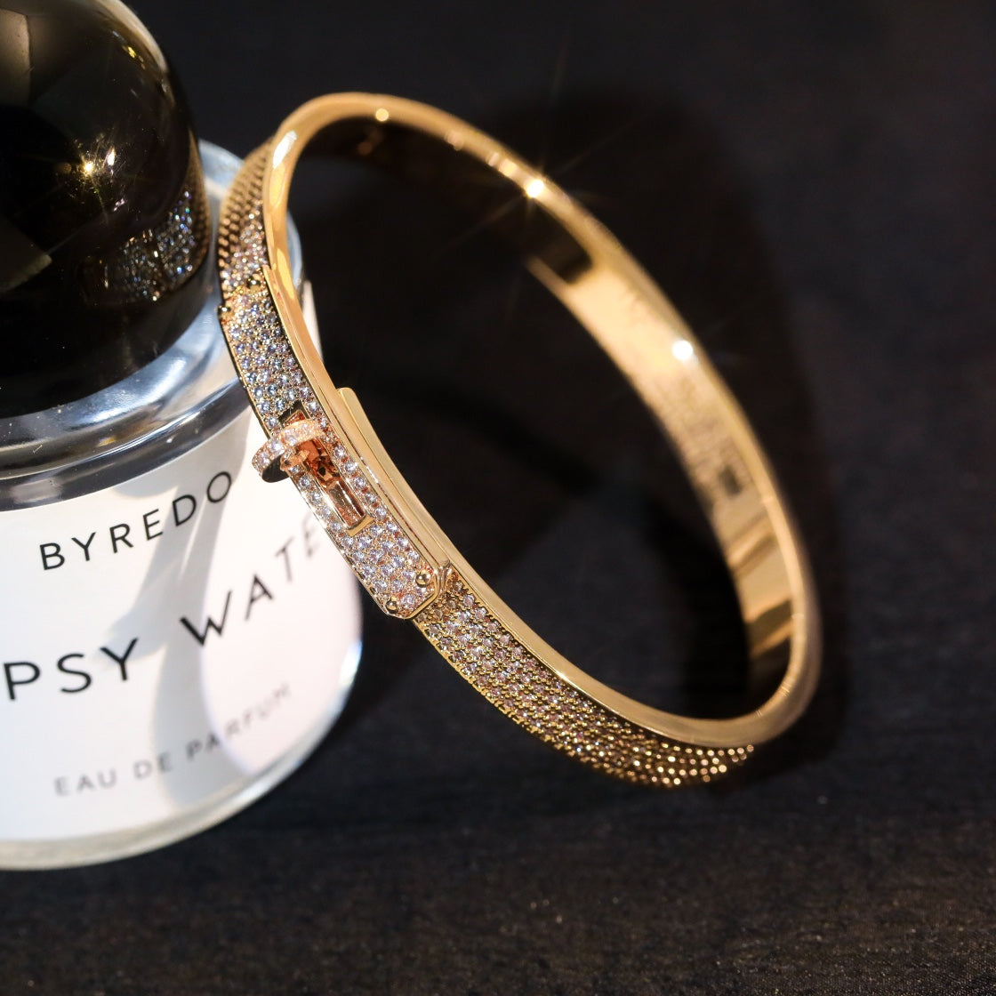 [Mystic Crown]KELLY BRACELET DIAMOND PAVED