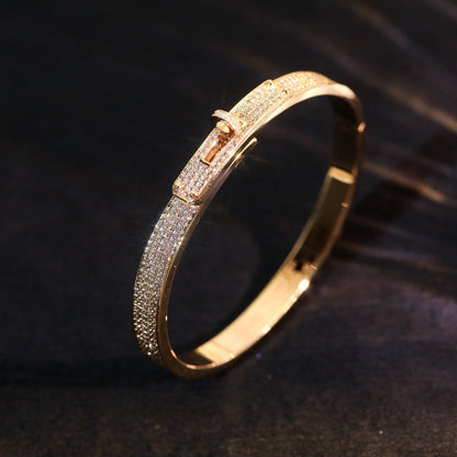 [Mystic Crown]KELLY BRACELET DIAMOND PAVED