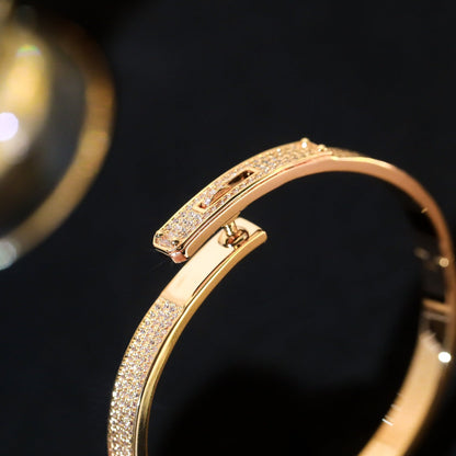[Mystic Crown]KELLY BRACELET DIAMOND PAVED