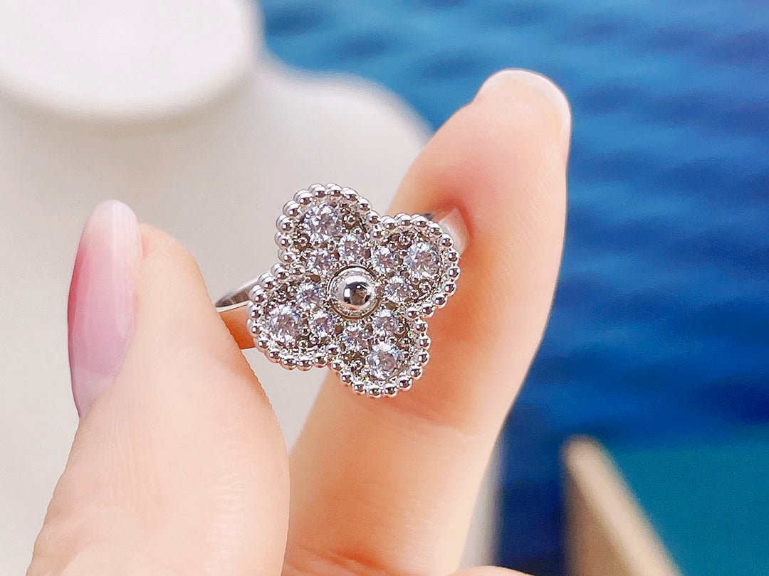 [Mystic Crown]CLOVER DIAMOND RING