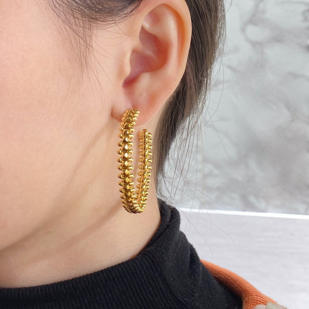 [Mystic Crown]CLASH HOOP EARRINGS