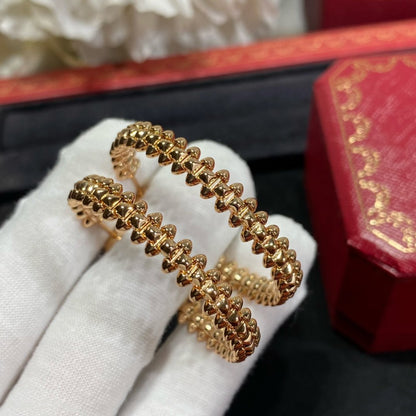 [Mystic Crown]CLASH LARGE HOOP EARRINGS