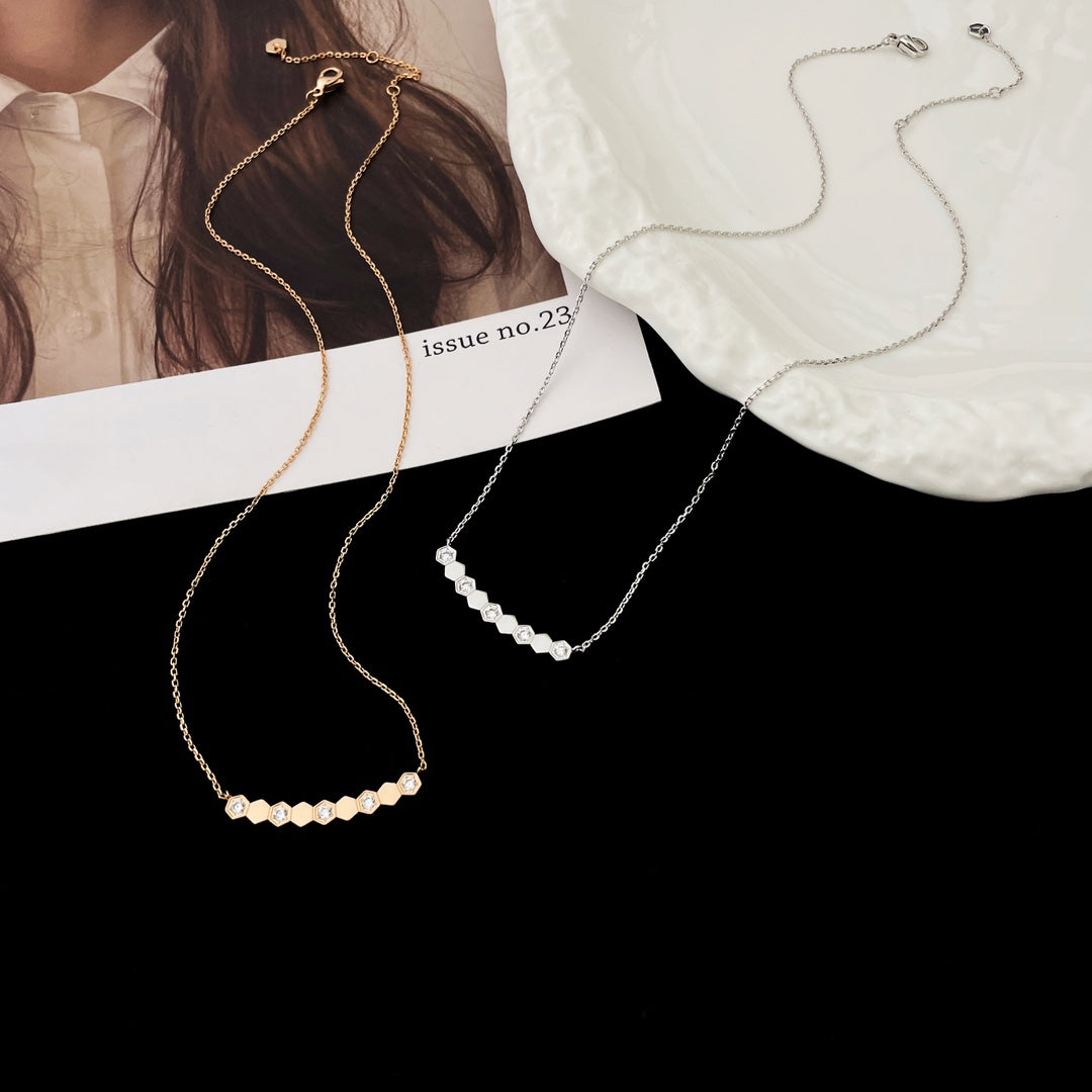 [Mystic Crown]BEE MY LOVE DIAMOND NECKLACE