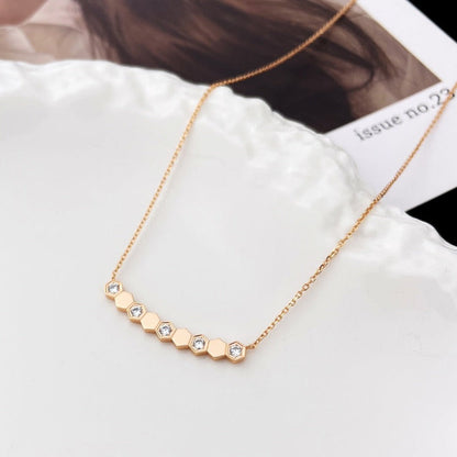 [Mystic Crown]BEE MY LOVE DIAMOND NECKLACE