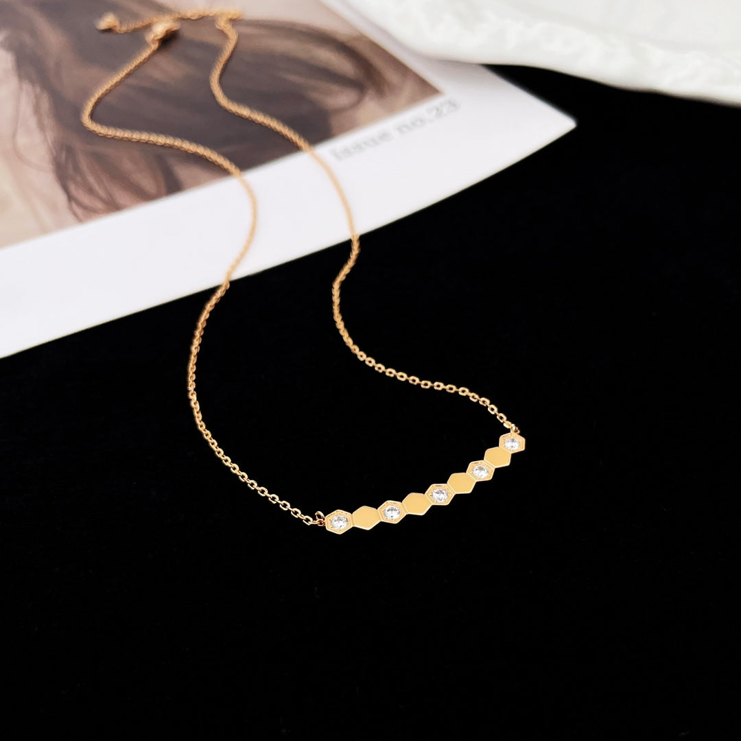 [Mystic Crown]BEE MY LOVE DIAMOND NECKLACE