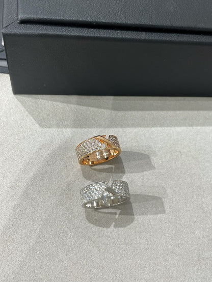 [Mystic Crown]LIENS EVIDENCE  DIAMOND PAVED RING