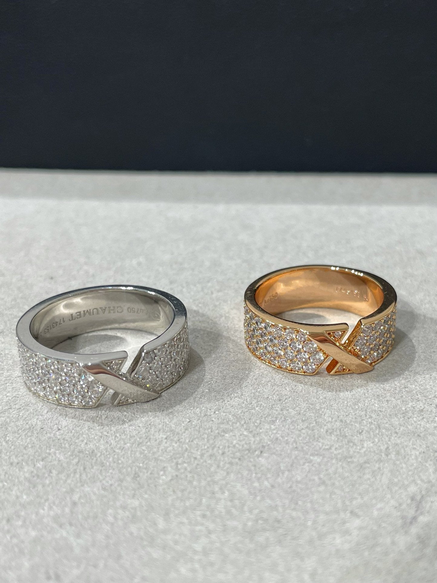 [Mystic Crown]LIENS EVIDENCE  DIAMOND PAVED RING