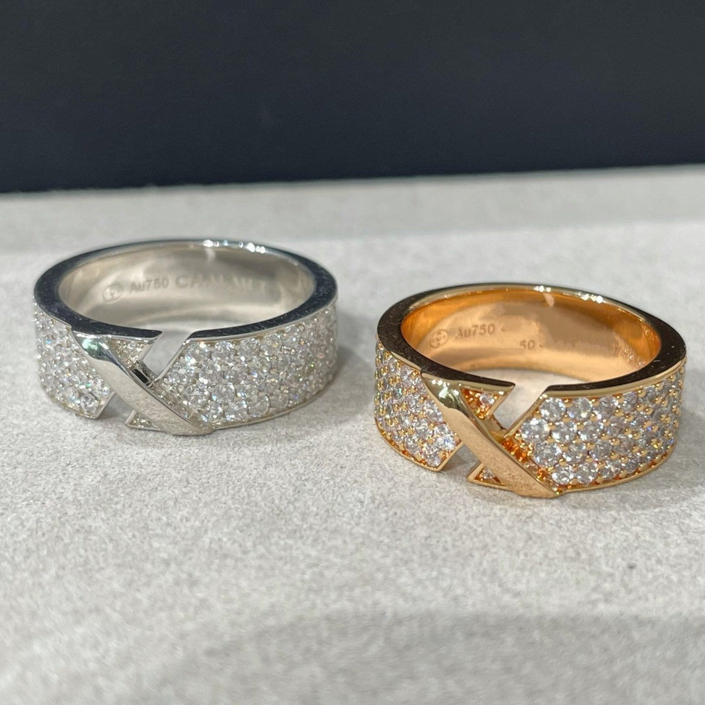 [Mystic Crown]LIENS EVIDENCE  DIAMOND PAVED RING