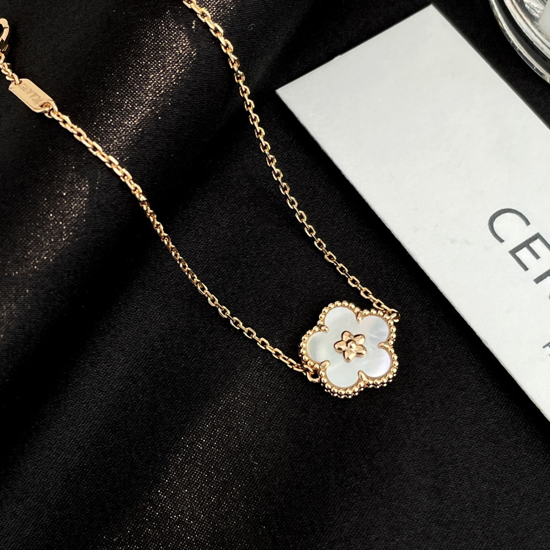 [Mystic Crown]LUCKY SPRING ROSE GOLD MOP BRACELET