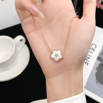 [Mystic Crown]LUCKY SPRING ROSE GOLD MOP BRACELET