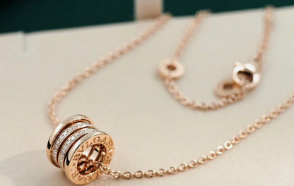 [Mystic Crown]ZERO 1 PINK GOLD DIAMOND NECKLACE