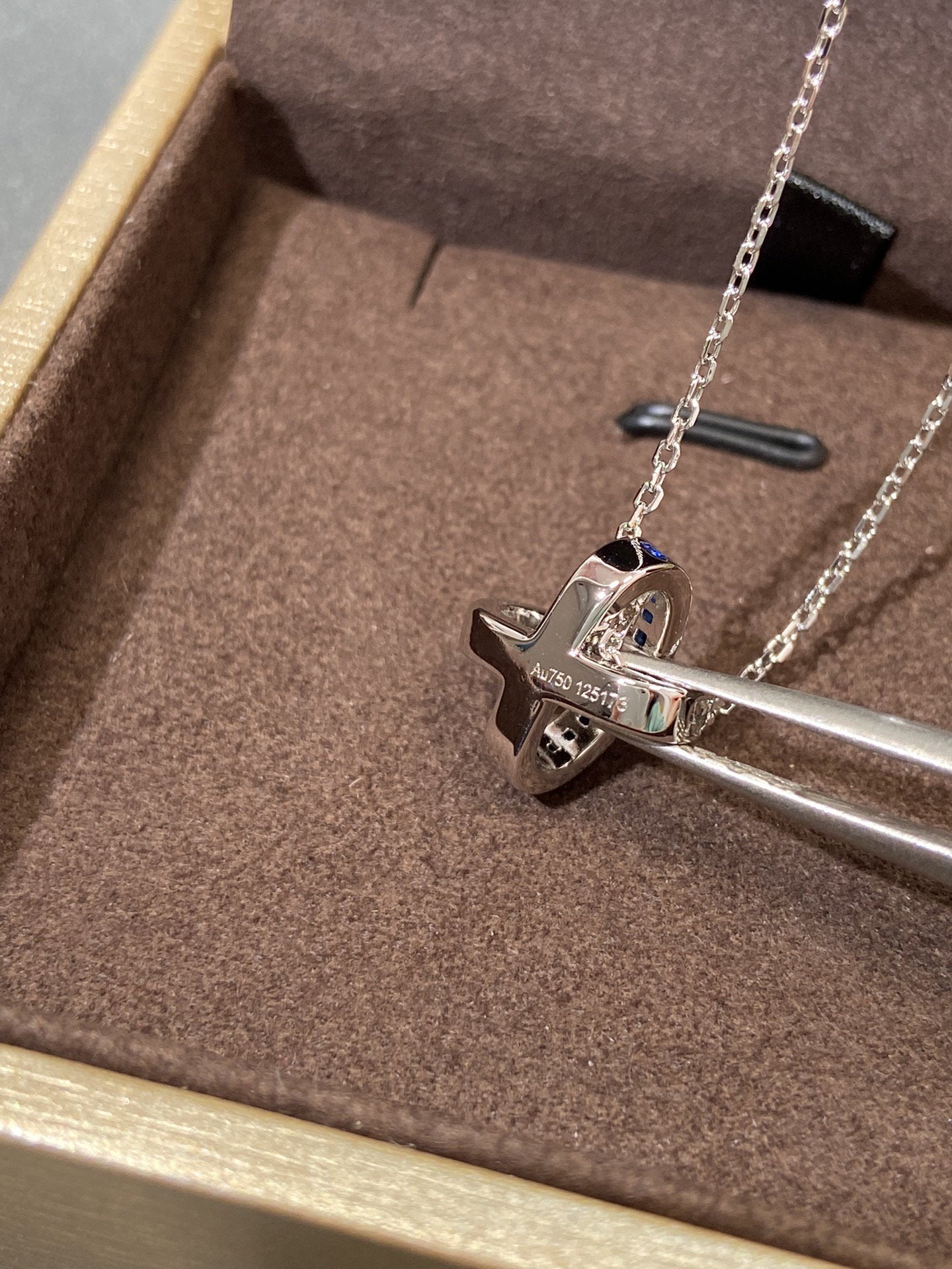 [Mystic Crown]LIENS DIAMOND SILVER NECKLACE